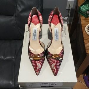 Jimmy Choo silk Women's shoes Size 38